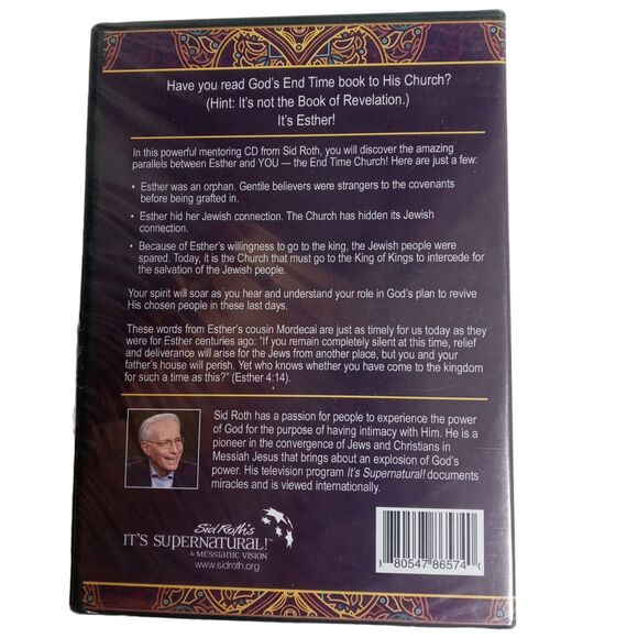 BUY 3.... Esther The End Time Book to The Church Sid Roth CD Last Days Prophecy - Picture 3 of 4